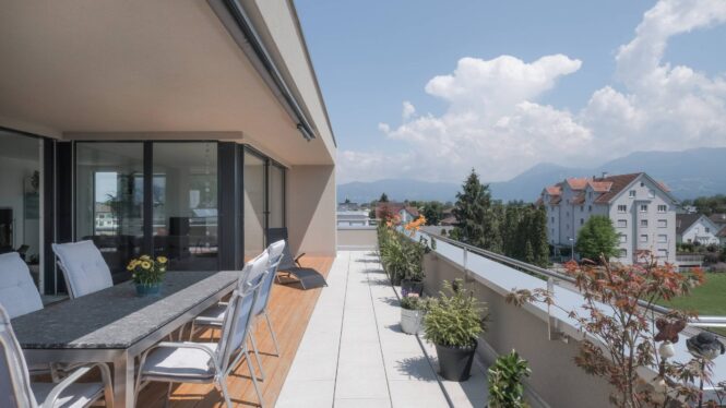 Widnau Rheinstrasse Terrasse
