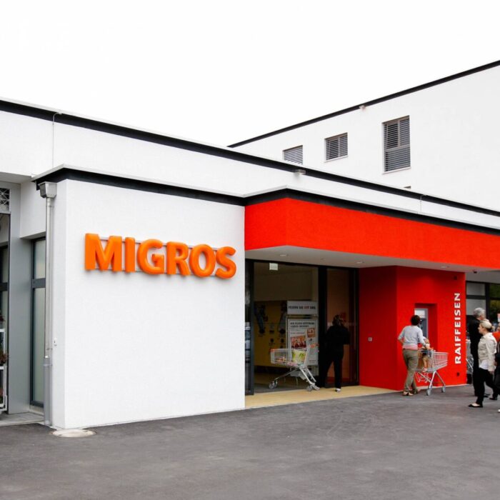 Oberriet Migros Eingang