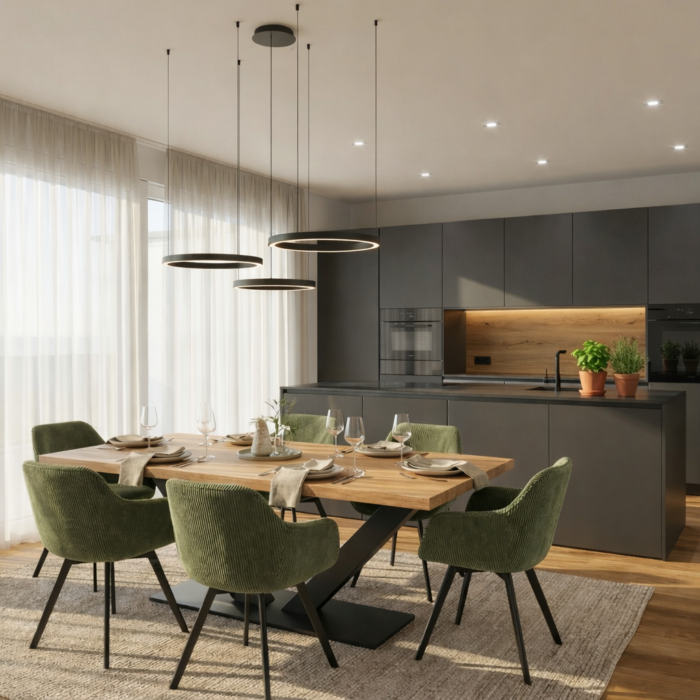 Wohnung 5 Küche Essen