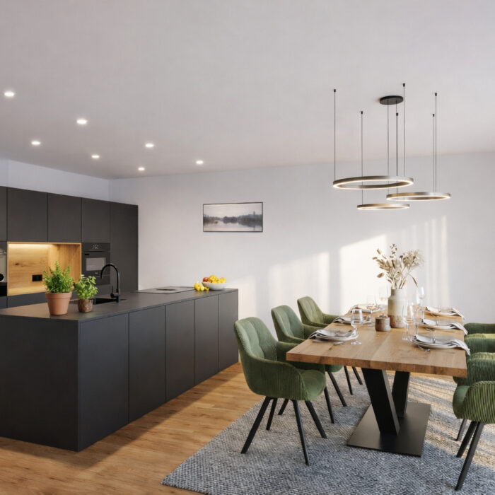 Wohnung 6+4 Küche Essen