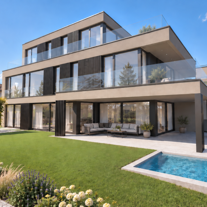 Au Walzenhausenstrasse MFH U. EFH Visualisierung 1